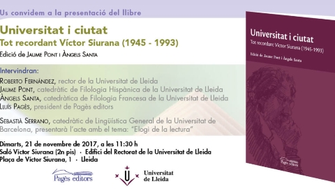 Universitat i ciutat (Lleida)